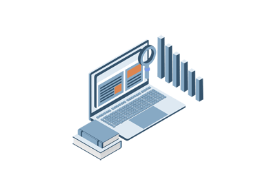 Bar Chart Laptop
